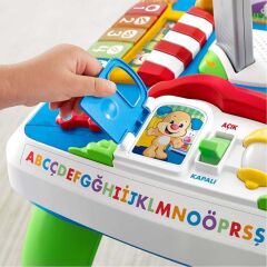 Fisher Price Eğlen & Öğren Eğitici Köpekçiğin Aktivite Masası (Türkçe ve İngilizce)