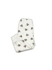Sema Baby Mickey Mouse Bebek Pijama Takımı - Ekru 3-6 Ay
