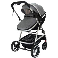 Yoyko City Seyahat Sistem Bebek Arabası 3 in 1 Lacivert Silver