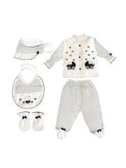 Sema Baby 5'li Premature Puanlı Set - Mavi