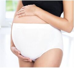 Sema Baby Beli Dantelli Hamile Külodu Beyaz Medium