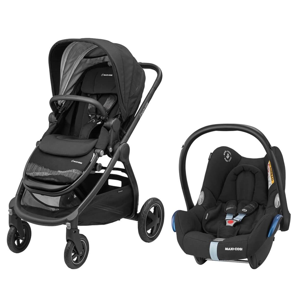 Maxi-Cosi Adorra-Cabriofix Travel Sistem Bebek Arabası / Frequency Black
