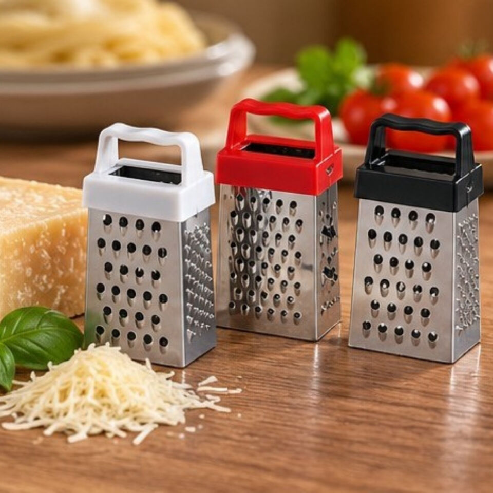 Mini Çelik Sarımsak Rendesi-Üçlü Set