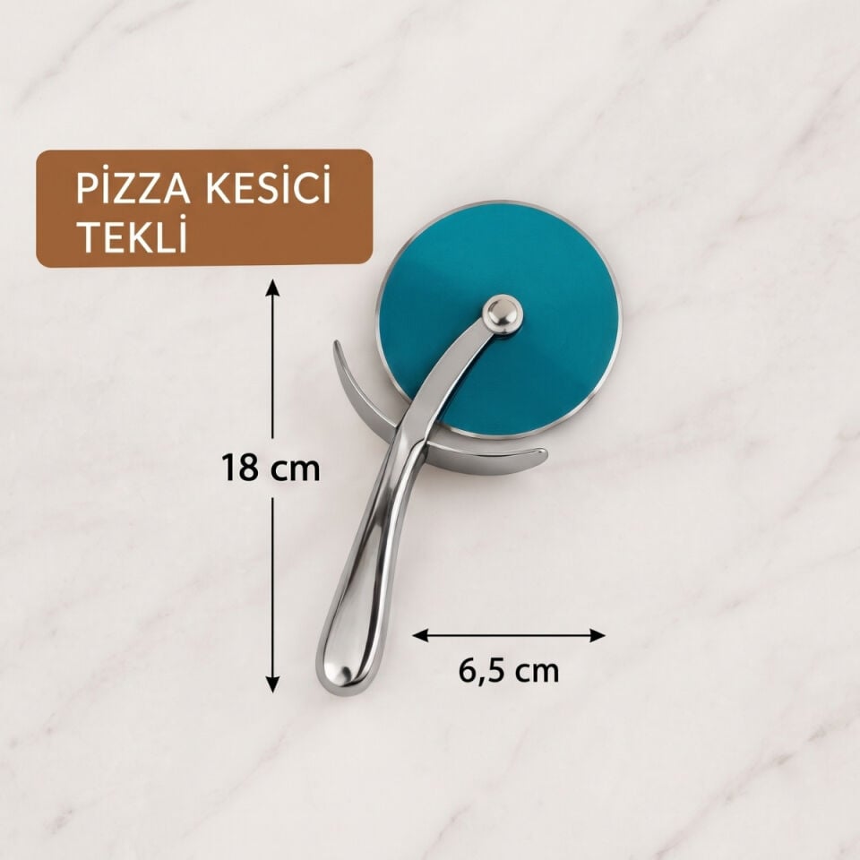 Çelik Pizza Kesici