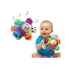 Sozzy Toys Çıngıraklı Renkli Topum - Szy205