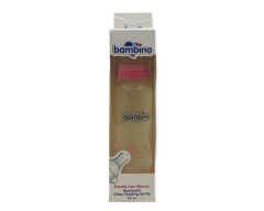 Bambino Bambiş Kiraz uçlu Cam Biberon 225 ml - Pembe