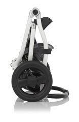 Britax Römer Affinity 2 Bebek Arabası Gri Kumaş Beyaz Kasa + Kırmızı Renk Paketi HEDİYE